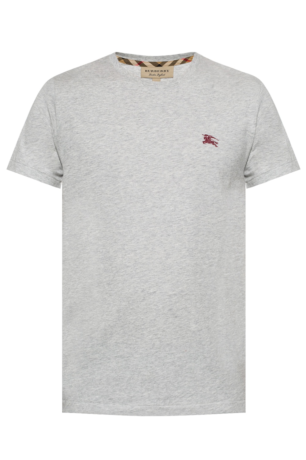 Burberry Logo-embroidered T-shirt | Men's Clothing | Vitkac